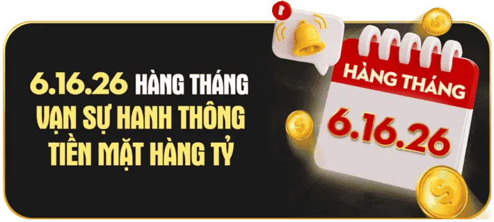Tiền thưởng không cần gửi tiền